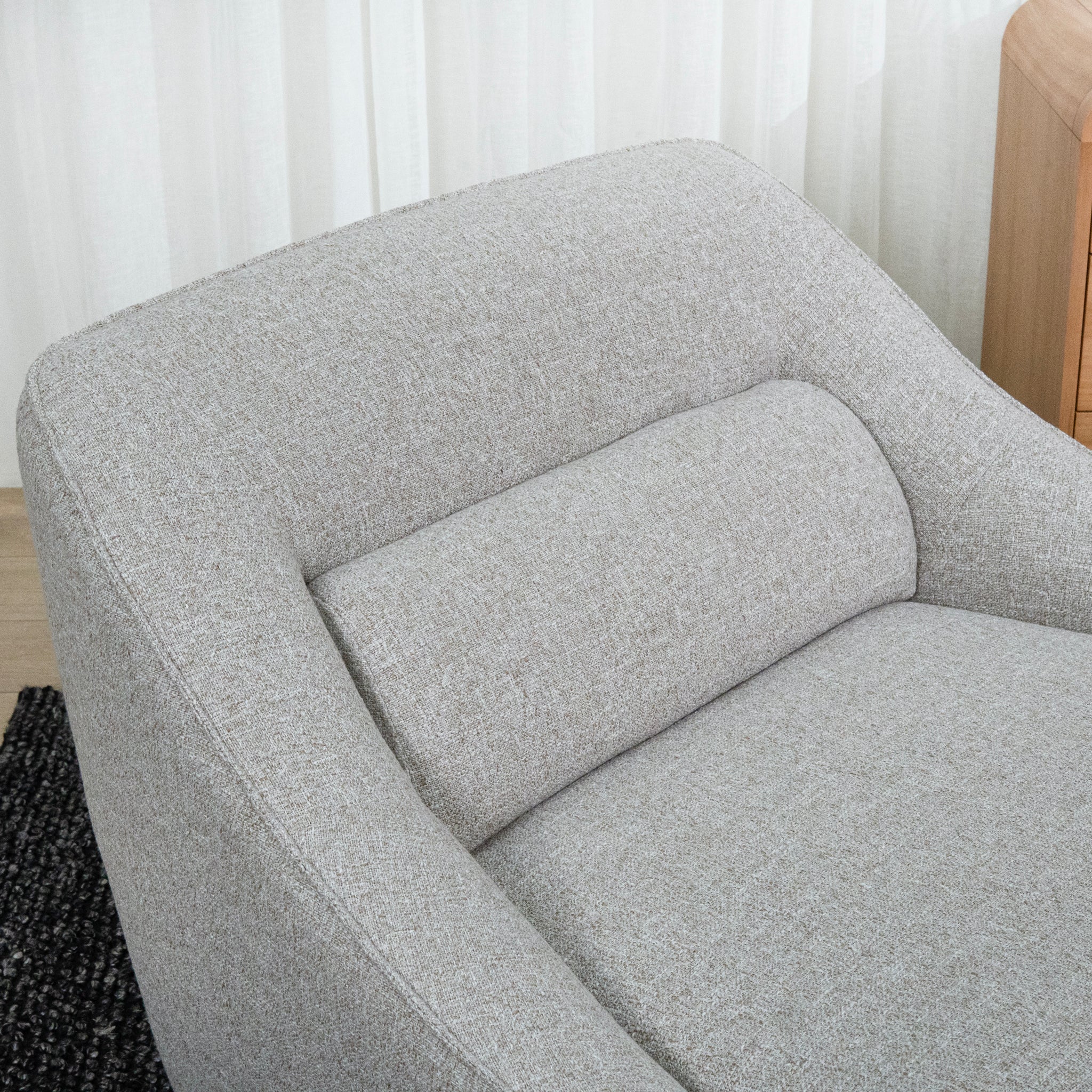 Cove Lounge Chair - Warm Taupe - Image 3