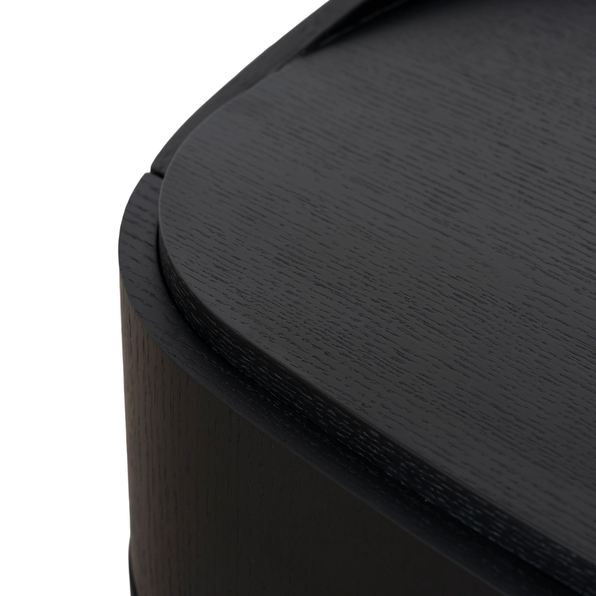 Cube Bedside Table - Full Black - Image 10