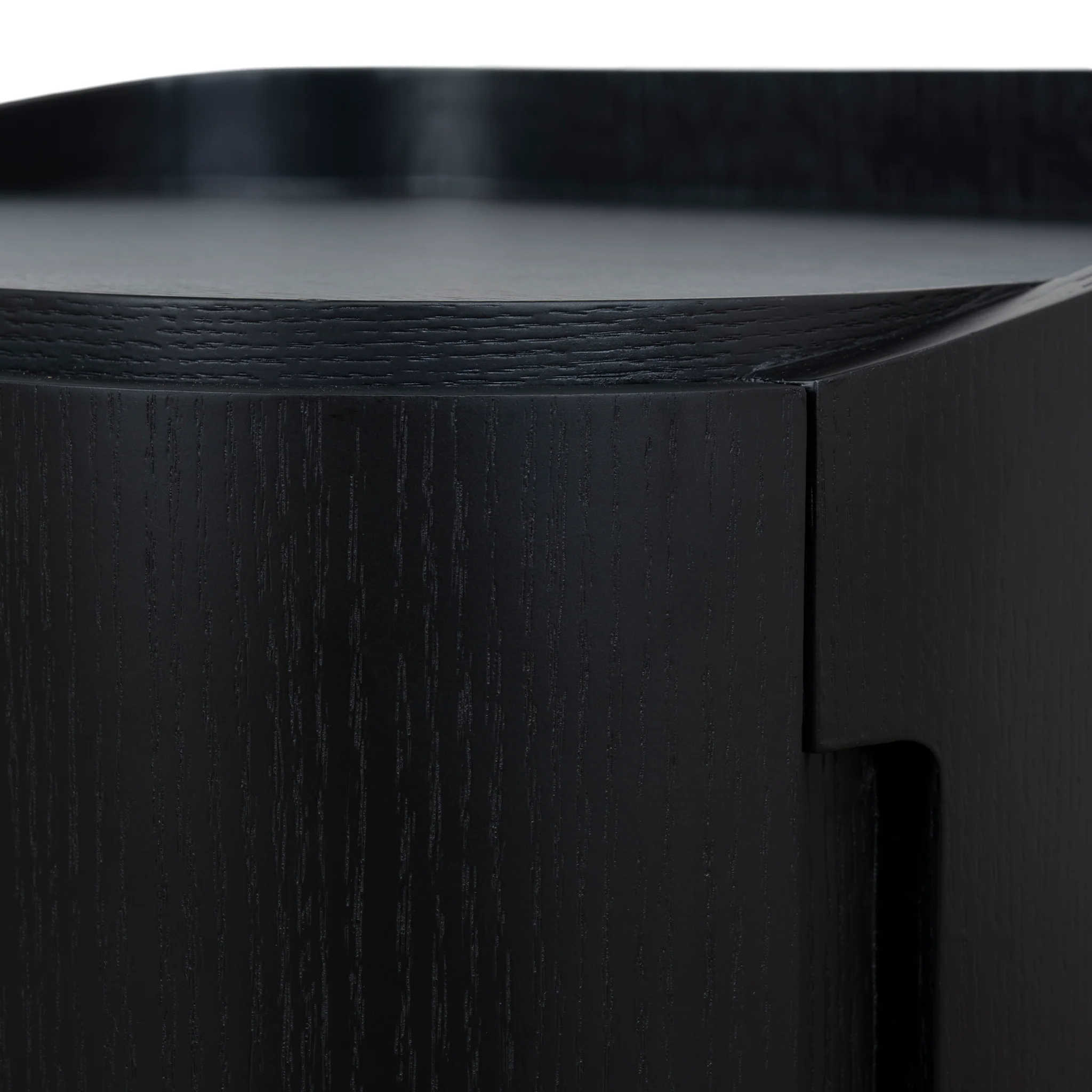 Cube Bedside Table - Full Black - Image 8