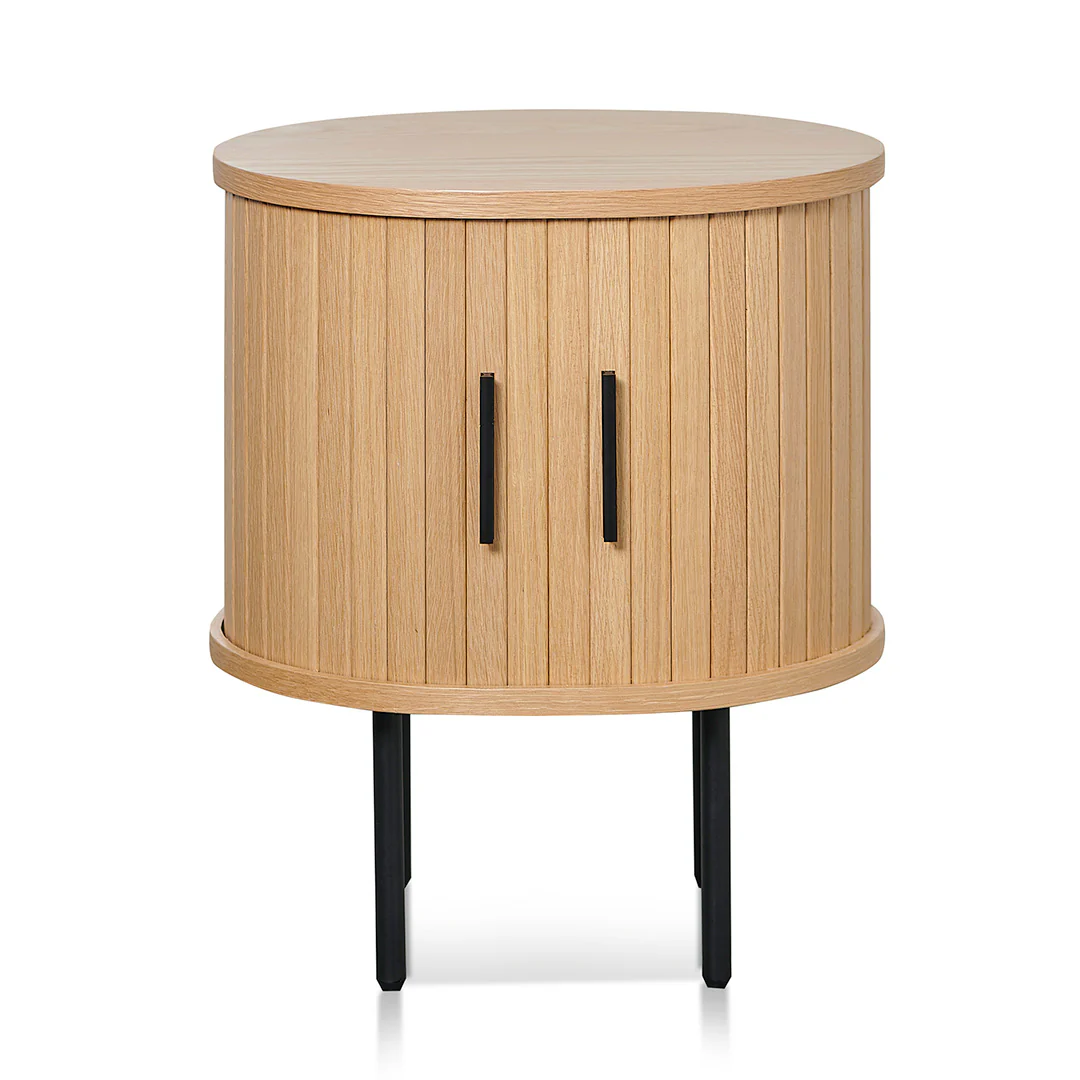 Dania Round Side Table - Natural - Image 2