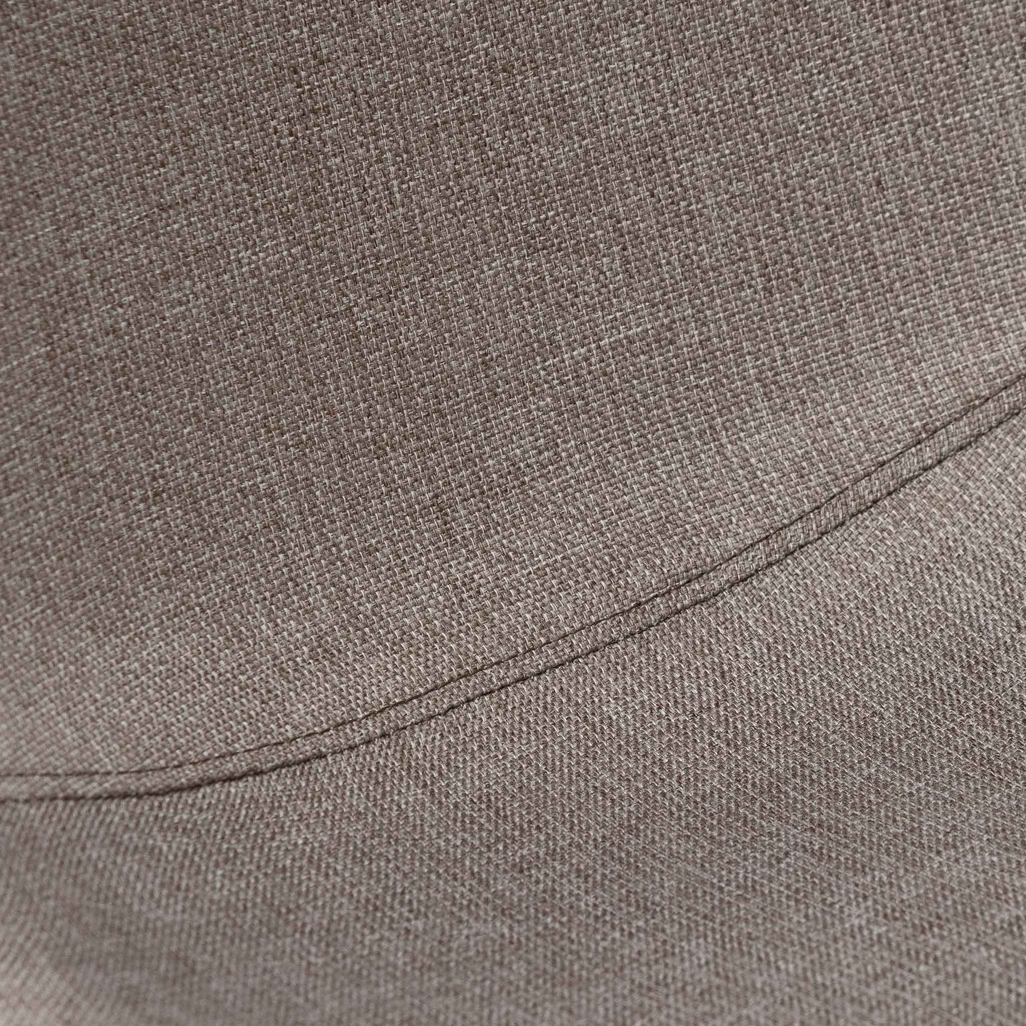 Set of 2 - Darcy Fabric Dining Chair - Brown Grey - Image 9