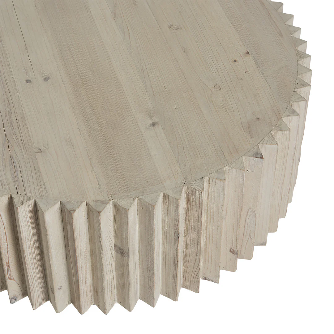 Degabo Pine Wood Coffee Table - Natural - Image 2