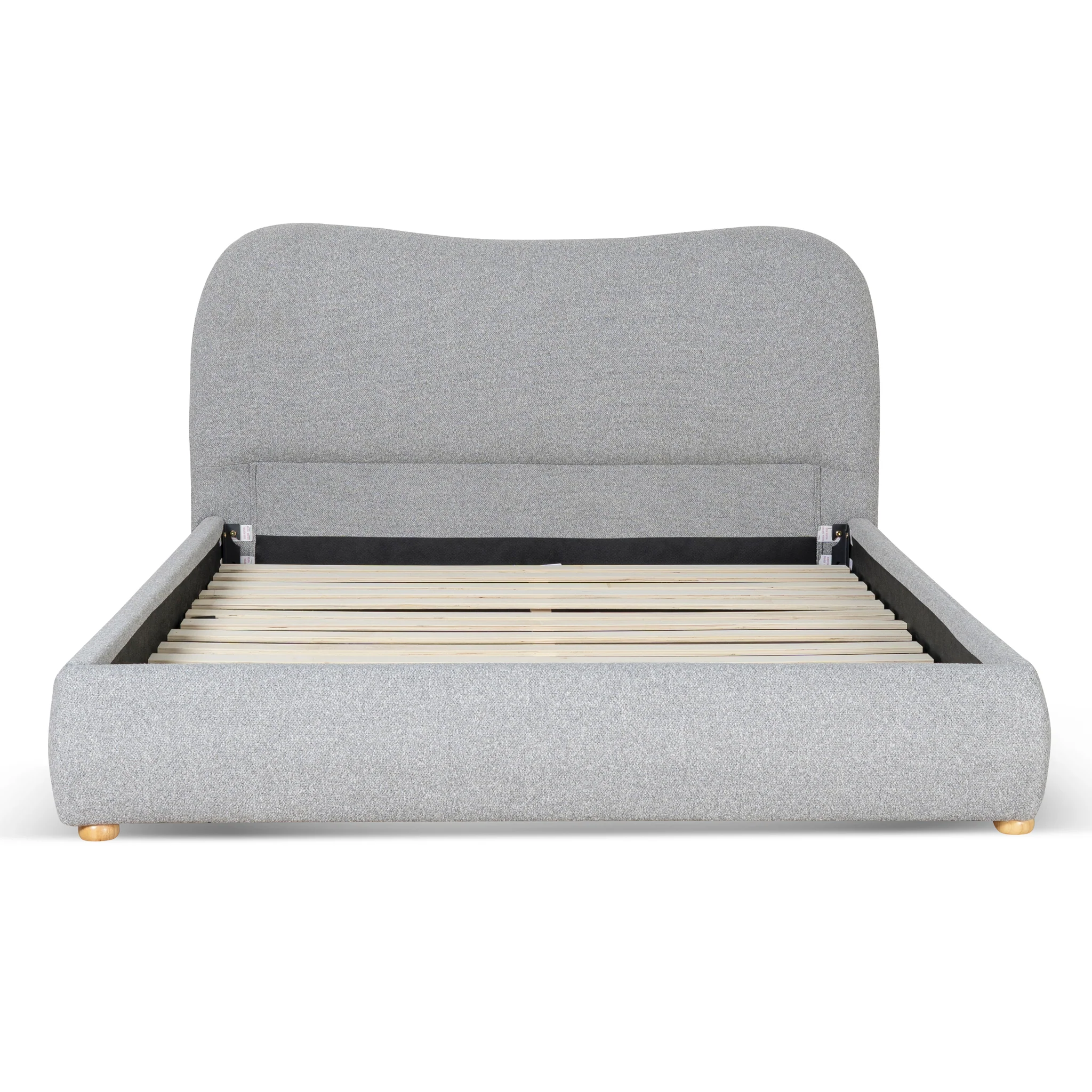 Diaz Queen Bed Frame - Storm Grey - Image 6