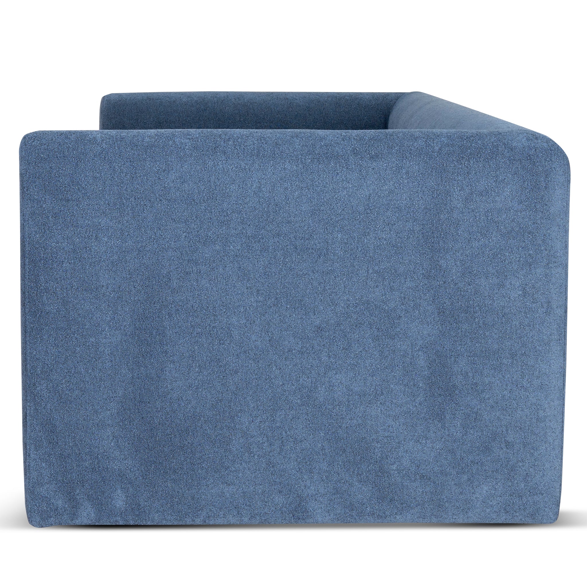 Dilipa 2 Seater Fabric Sofa - Navy Blue - Image 5