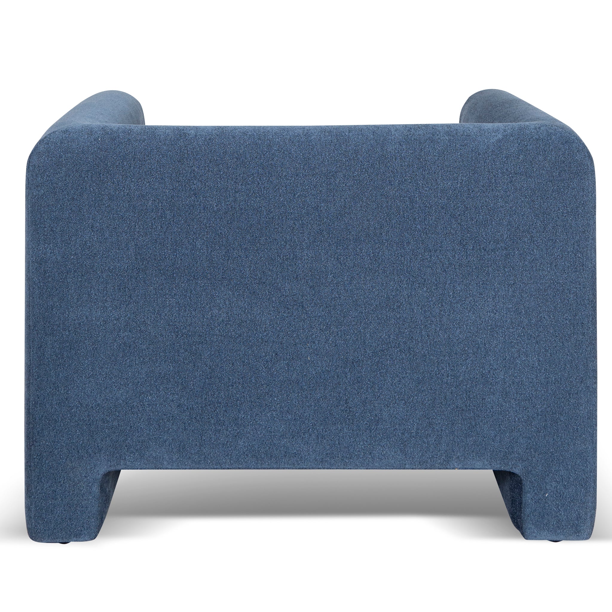 Dilipa Fabric Armchair - Navy Blue - Image 5