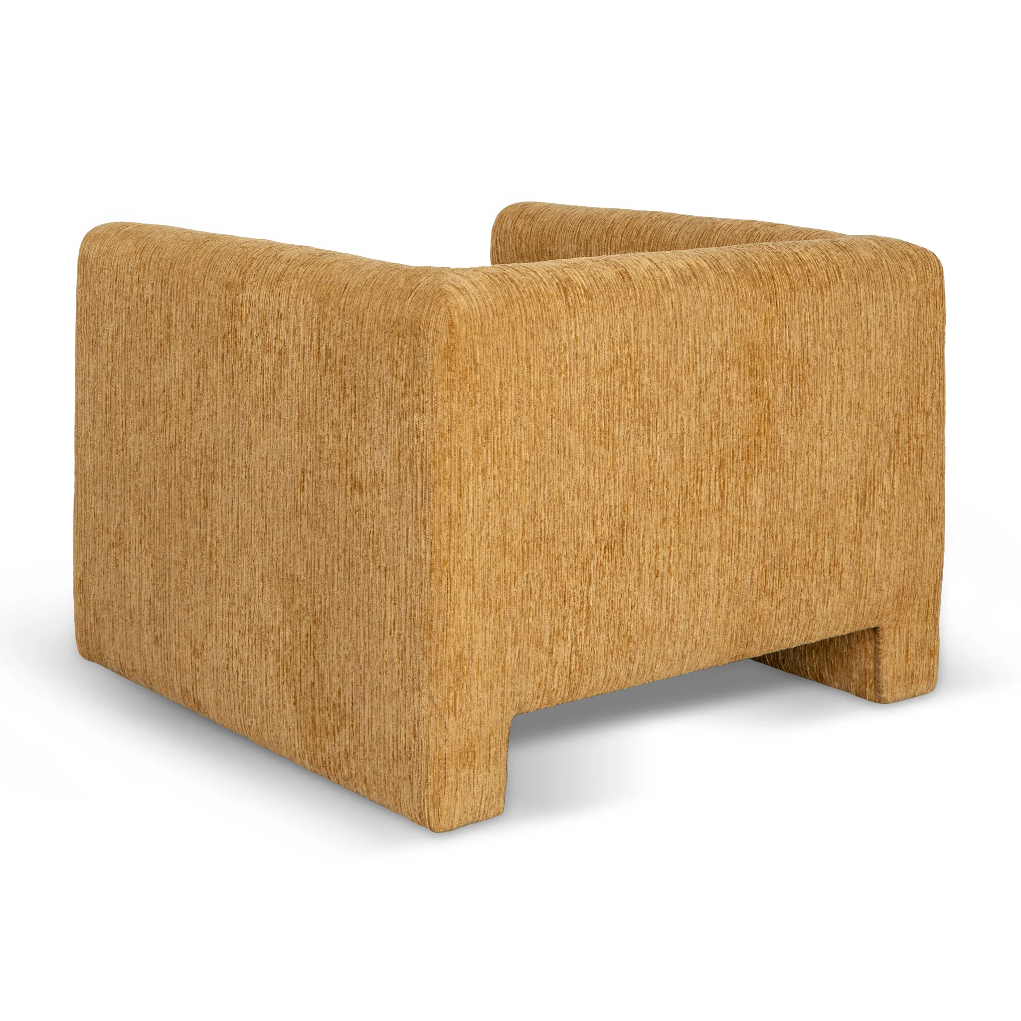 Dilipa Fabric Armchair - Yellow Sand - Image 4