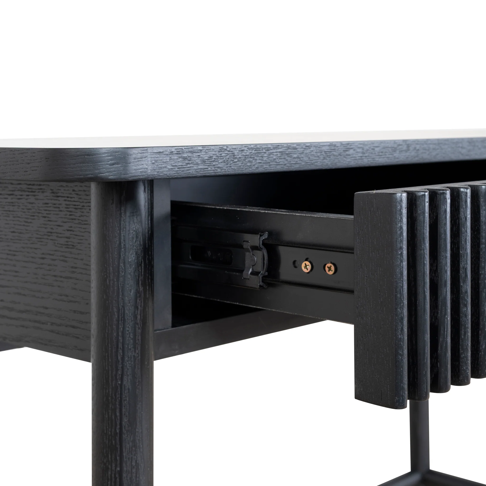 Dillon 1.2m Home Office Desk - Black - Image 16