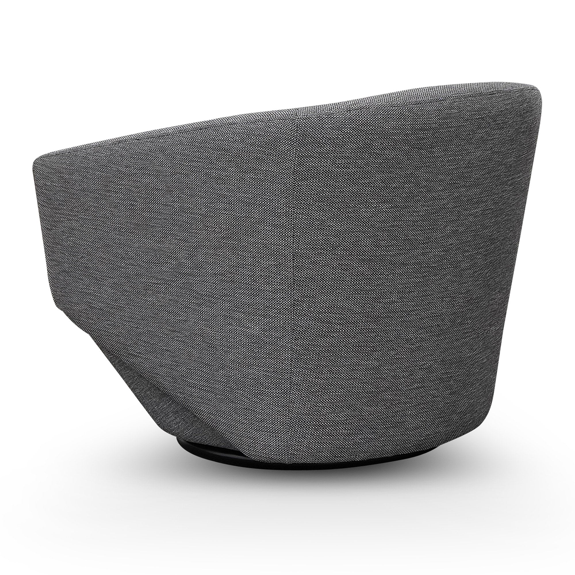 Donna Swivel Lounge Chair - Graphite Grey - Image 3