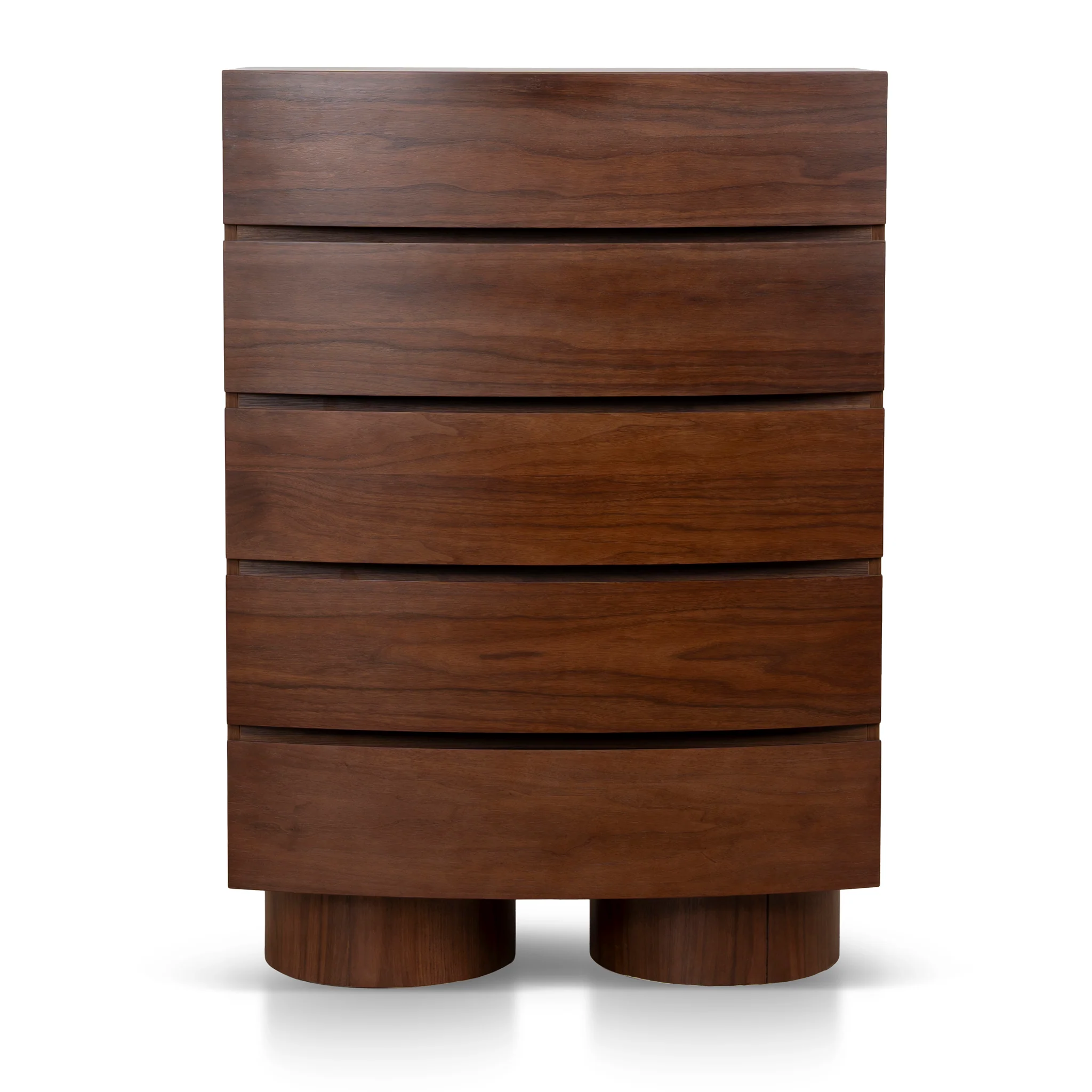 Dorit Tallboy Drawer Chest - Walnut - Image 2