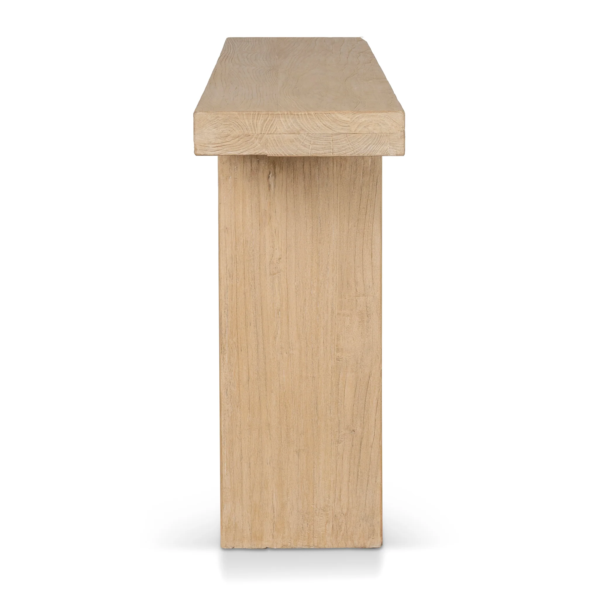 Droit 1.52m Elm Console Table - Natural - Image 14