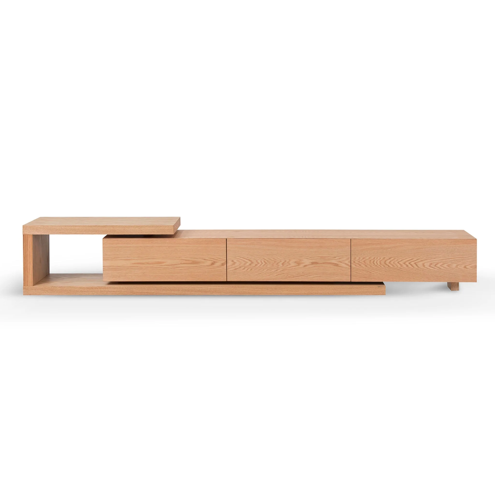 Dwell Extendable TV Entertainment Unit - Natural - Image 2