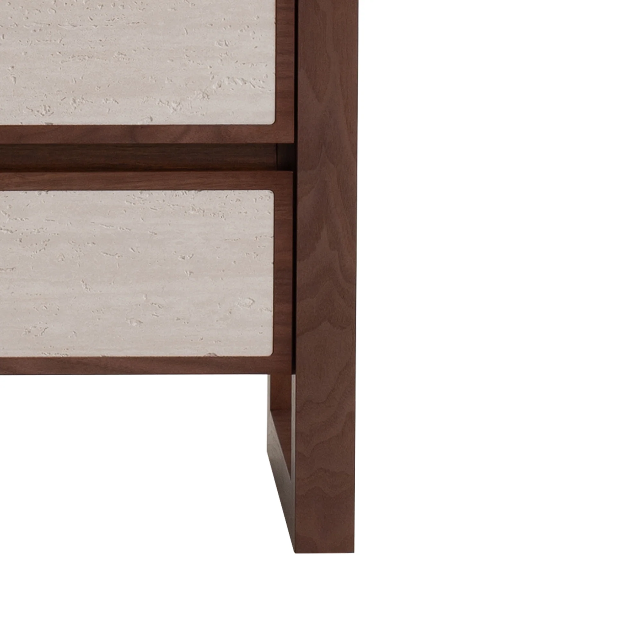 Ebba Bedside Table - Walnut - Image 7