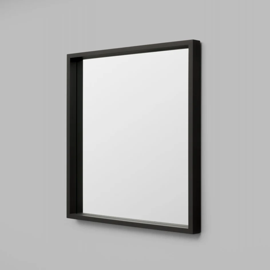 Elbera 1.2m Rectangle Mirror - Black - Image 2