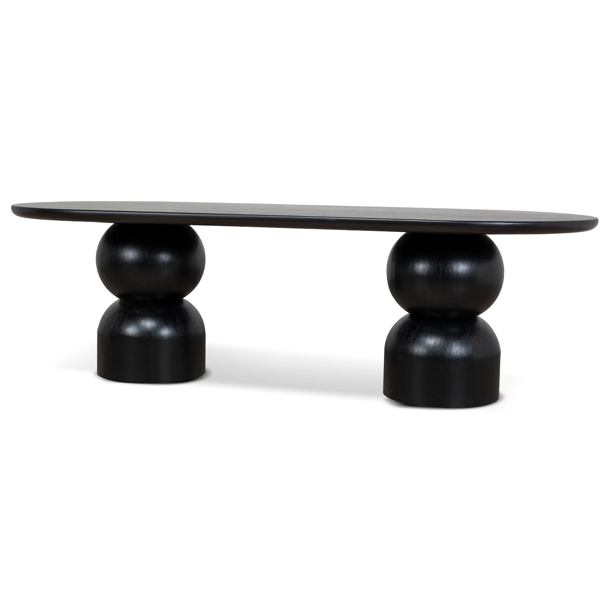 Elemental 2.5m Dining Table - Full Black