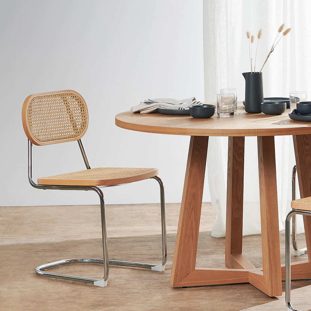 Elena Dining Chair - Natural Rattan - Image 3