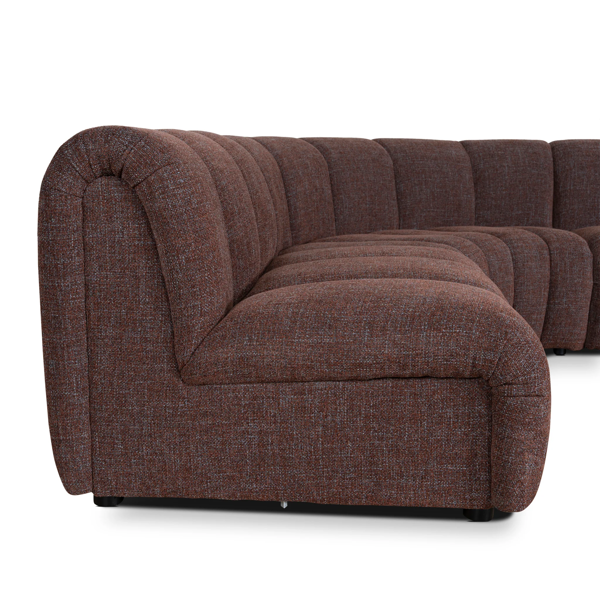 Elias Modular Sofa - Moss Brown - Image 16