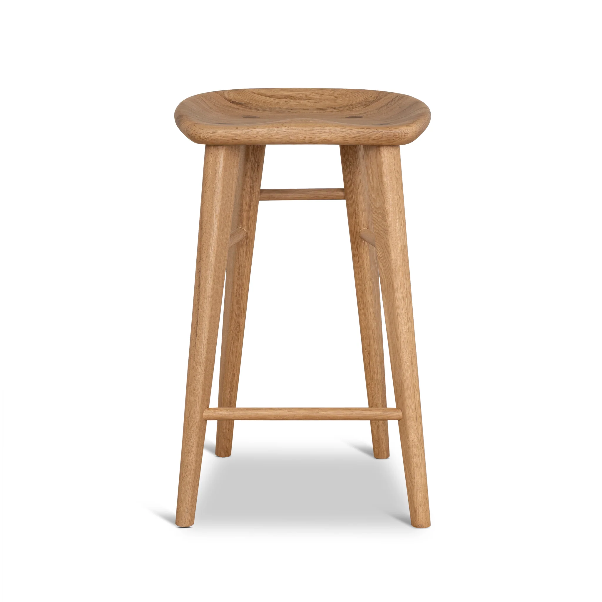 Elvo 65cm Bar Stool - Natural - Image 2