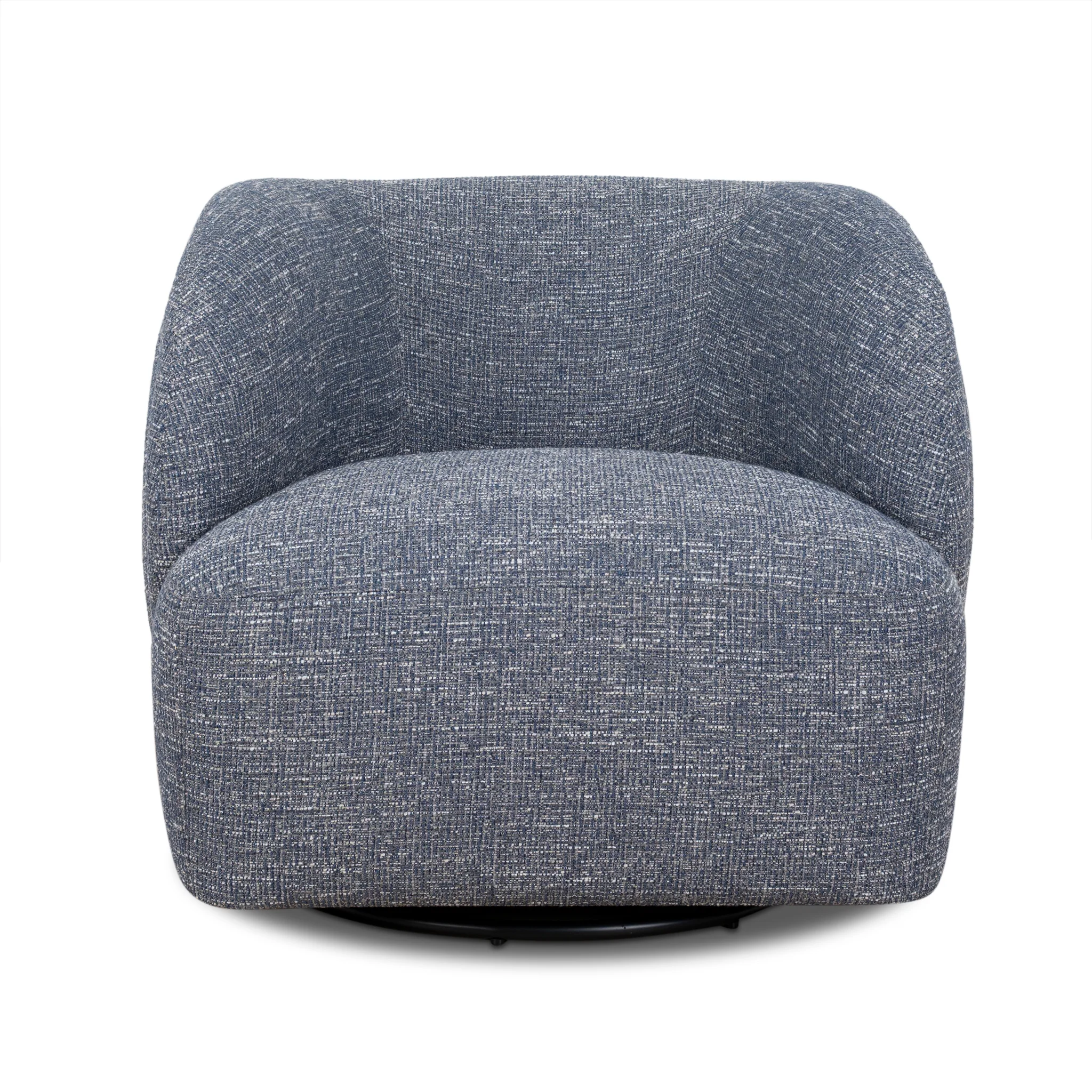 Jensen Swivel Armchair - Prussian Blue - Image 2