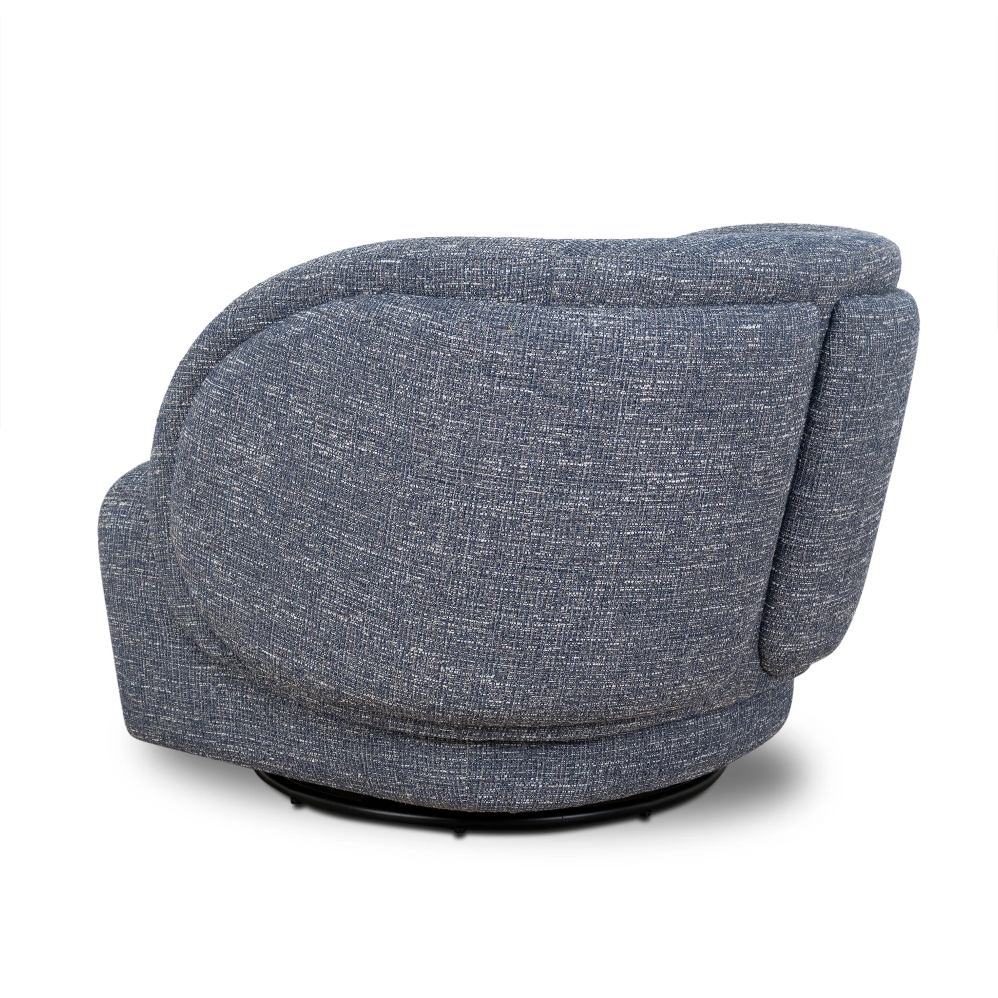 Jensen Swivel Armchair - Prussian Blue - Image 4