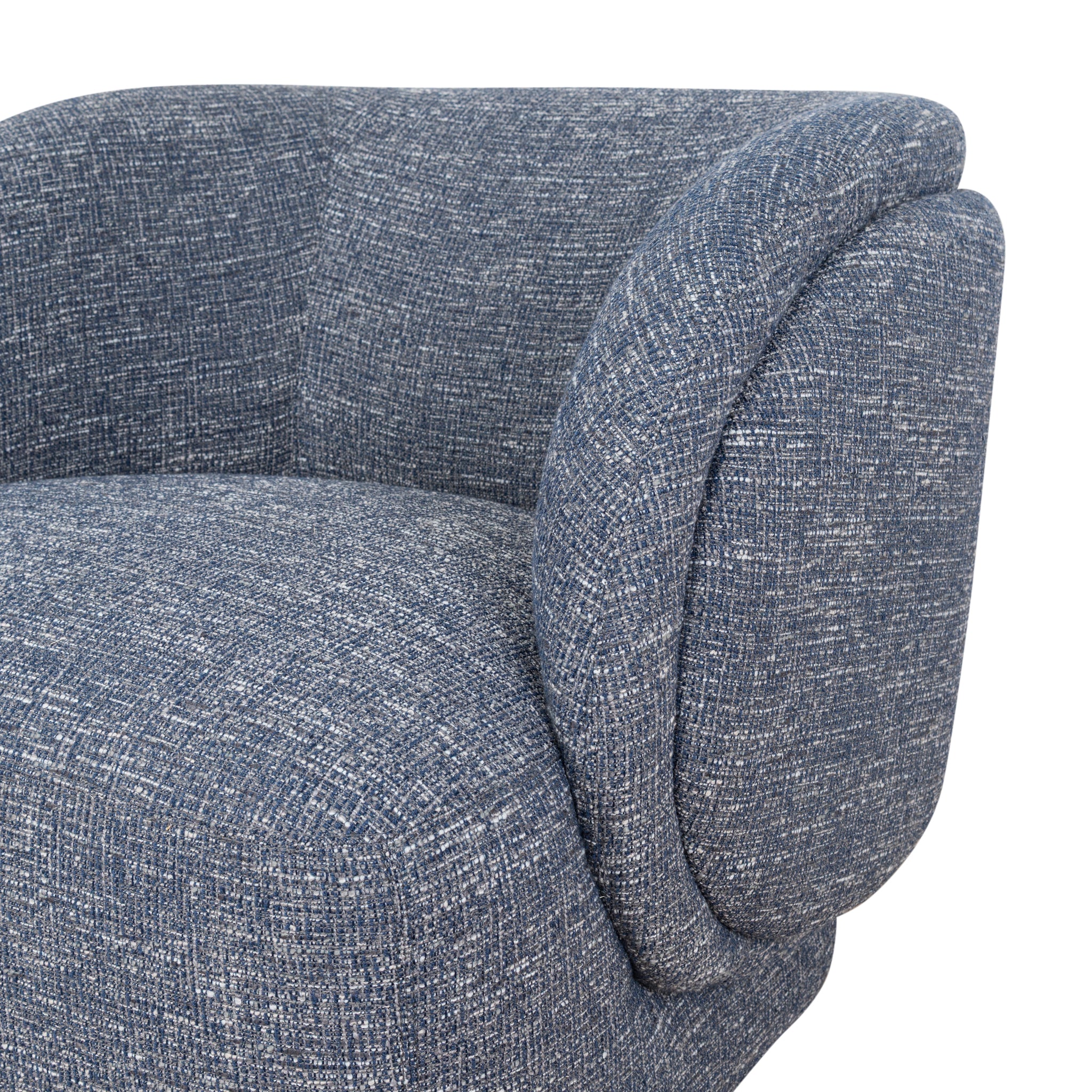 Jensen Swivel Armchair - Prussian Blue - Image 7