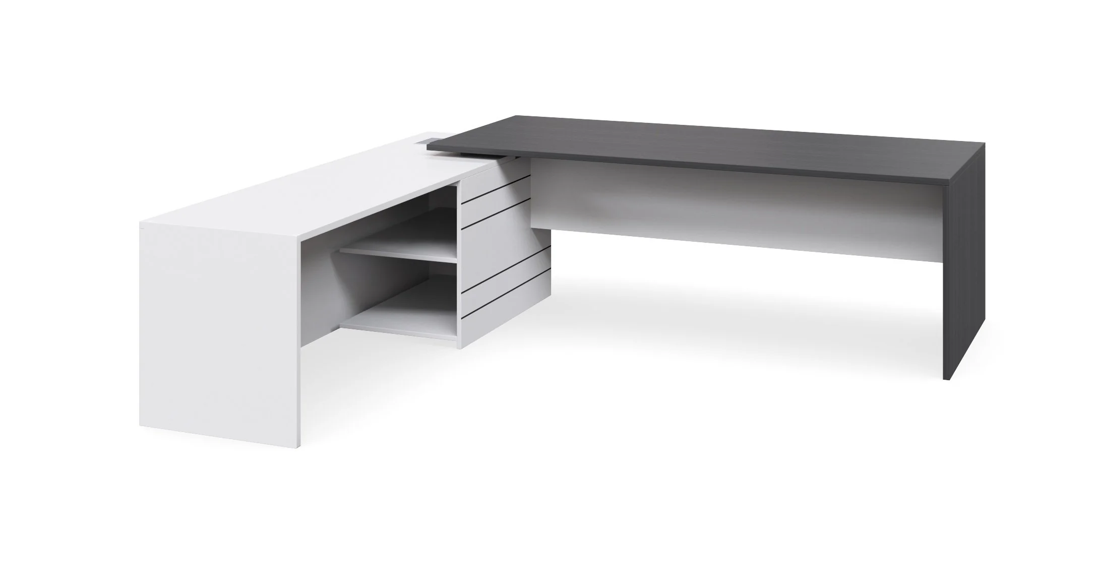 Custom Envoy 2.1m Executive Office Desk - Left Return - Image 3