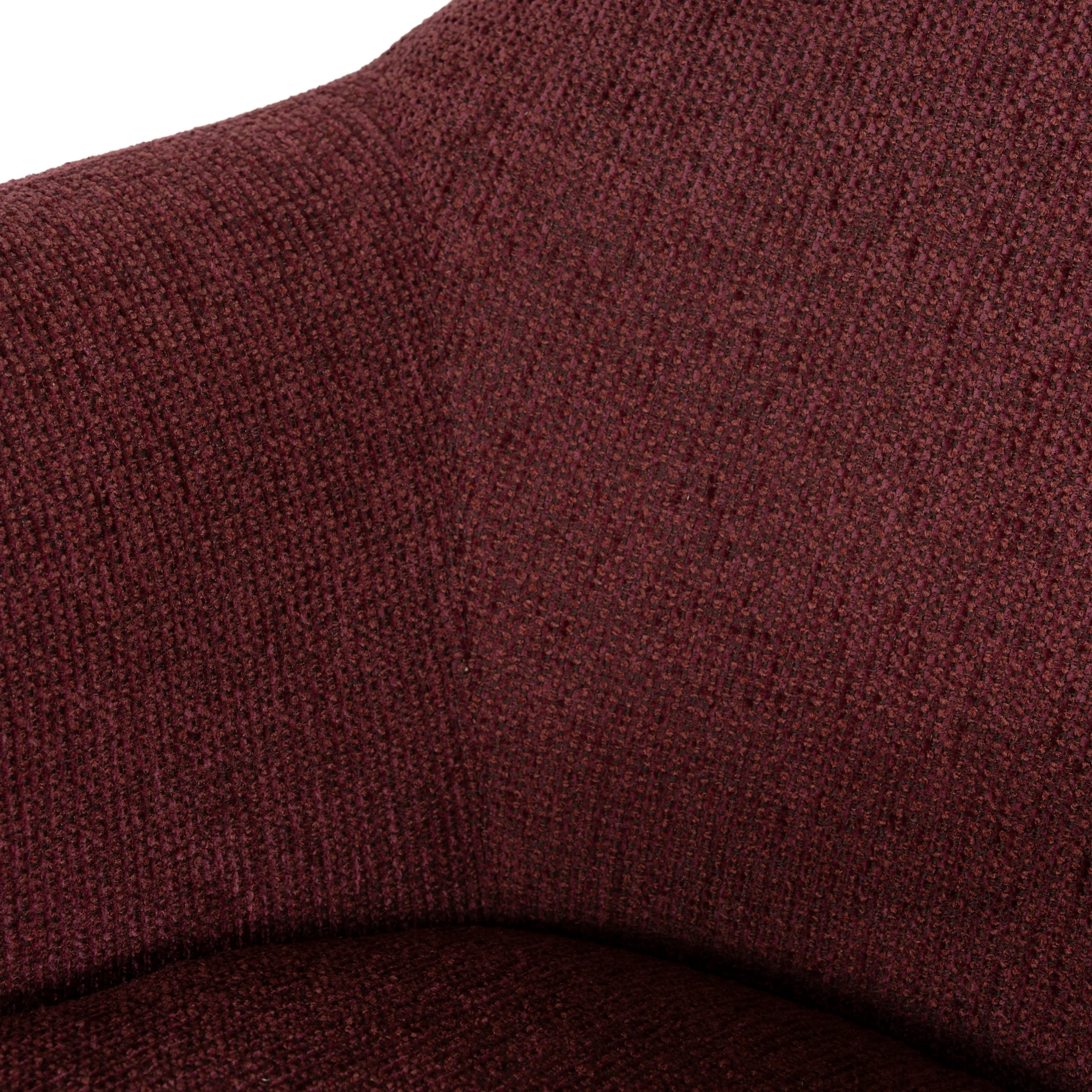 Esmora Swivel Armchair - Rustic Red - Image 10
