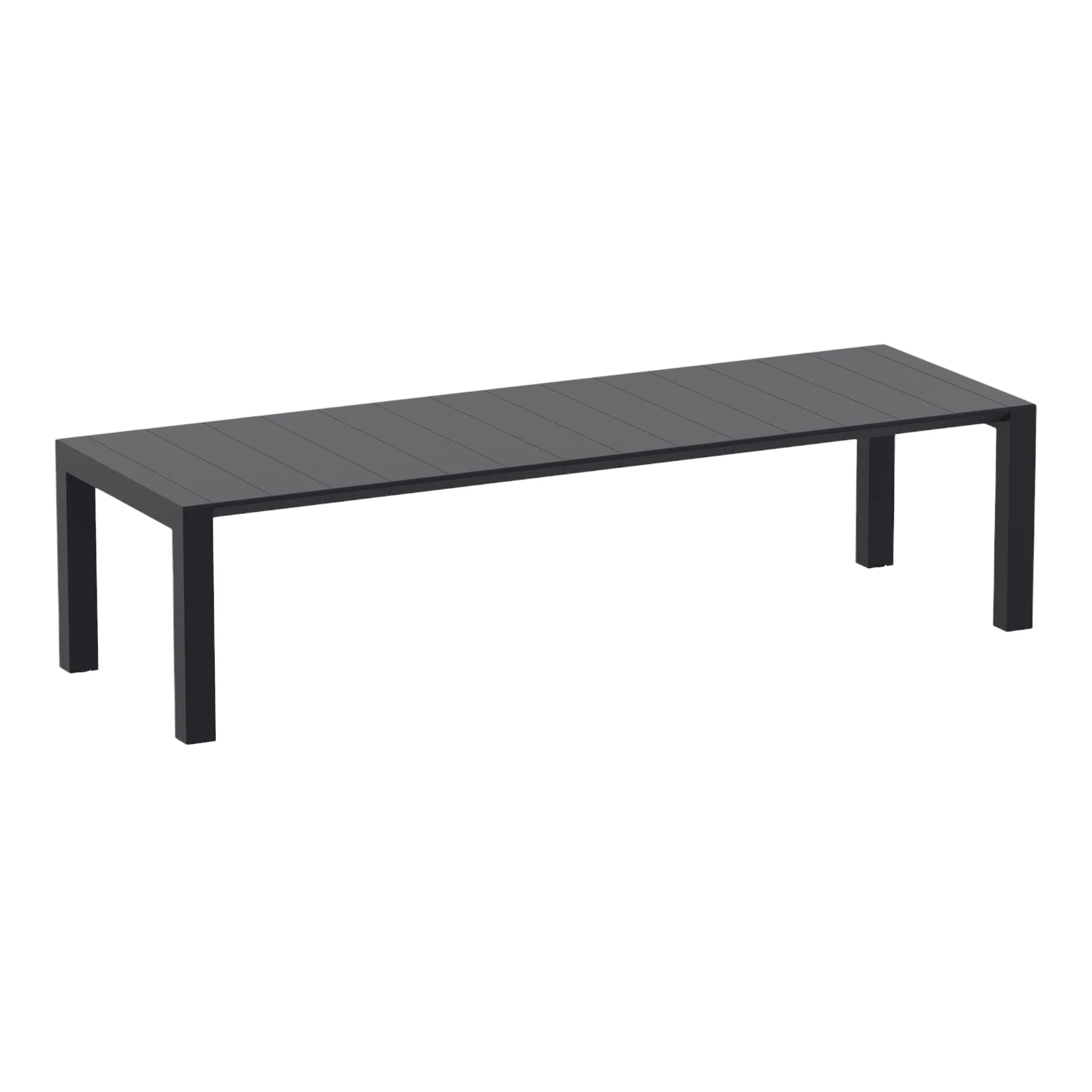Esterno Range 11 Piece Outdoor Sets with Extendable Table - Black - Image 4