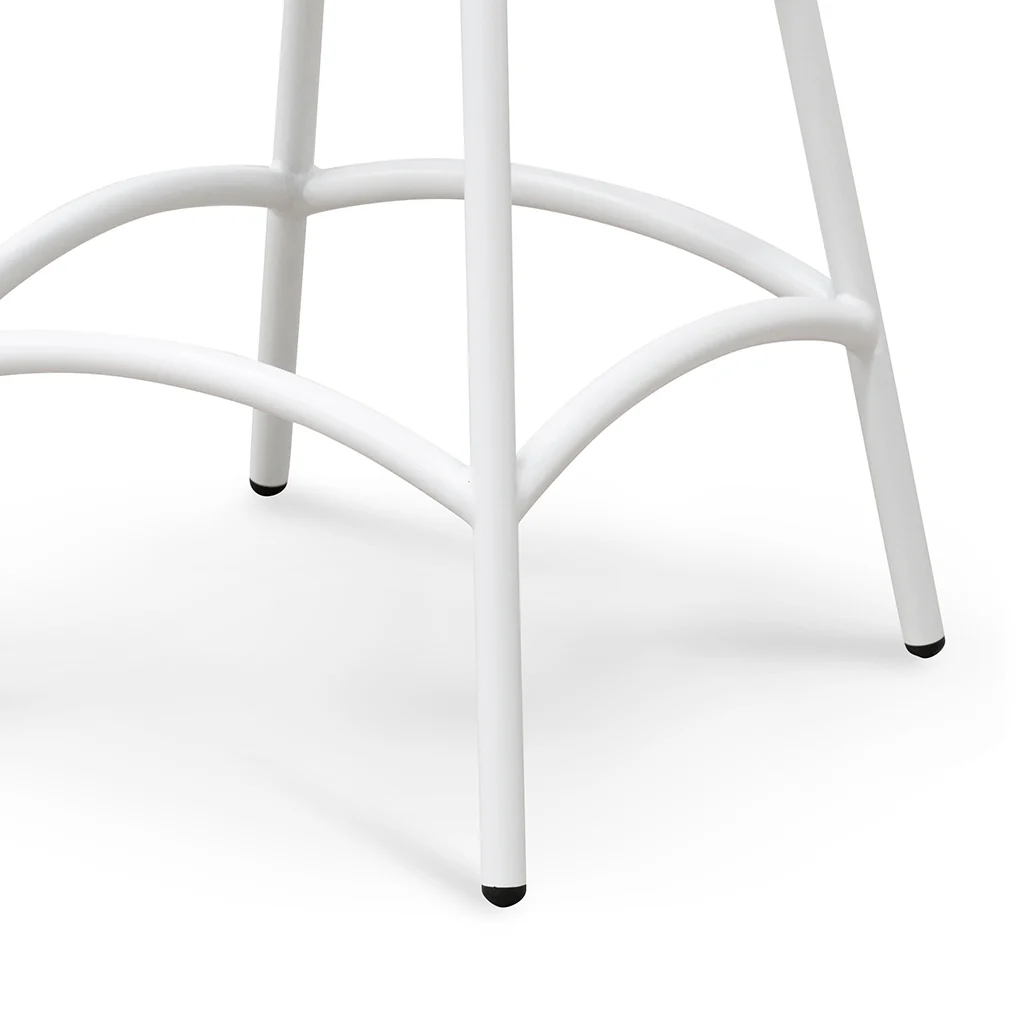 Ex Display - Alondra 65cm Barstool - White - Image 23
