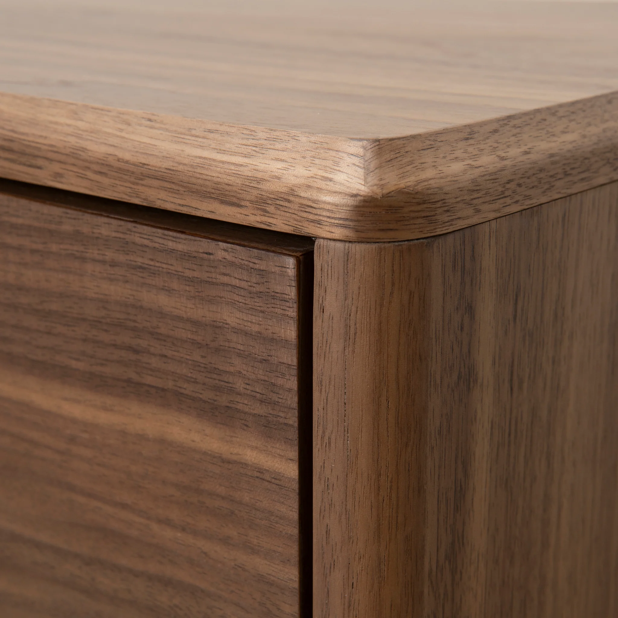 Ex Display - Annika 50cm Bedside Table - Walnut - Image 11