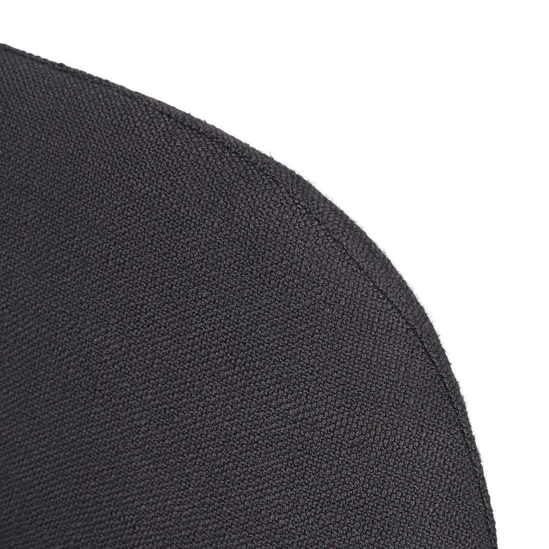 Ex Display - Arias Fabric Dining Chair - Black - Image 5