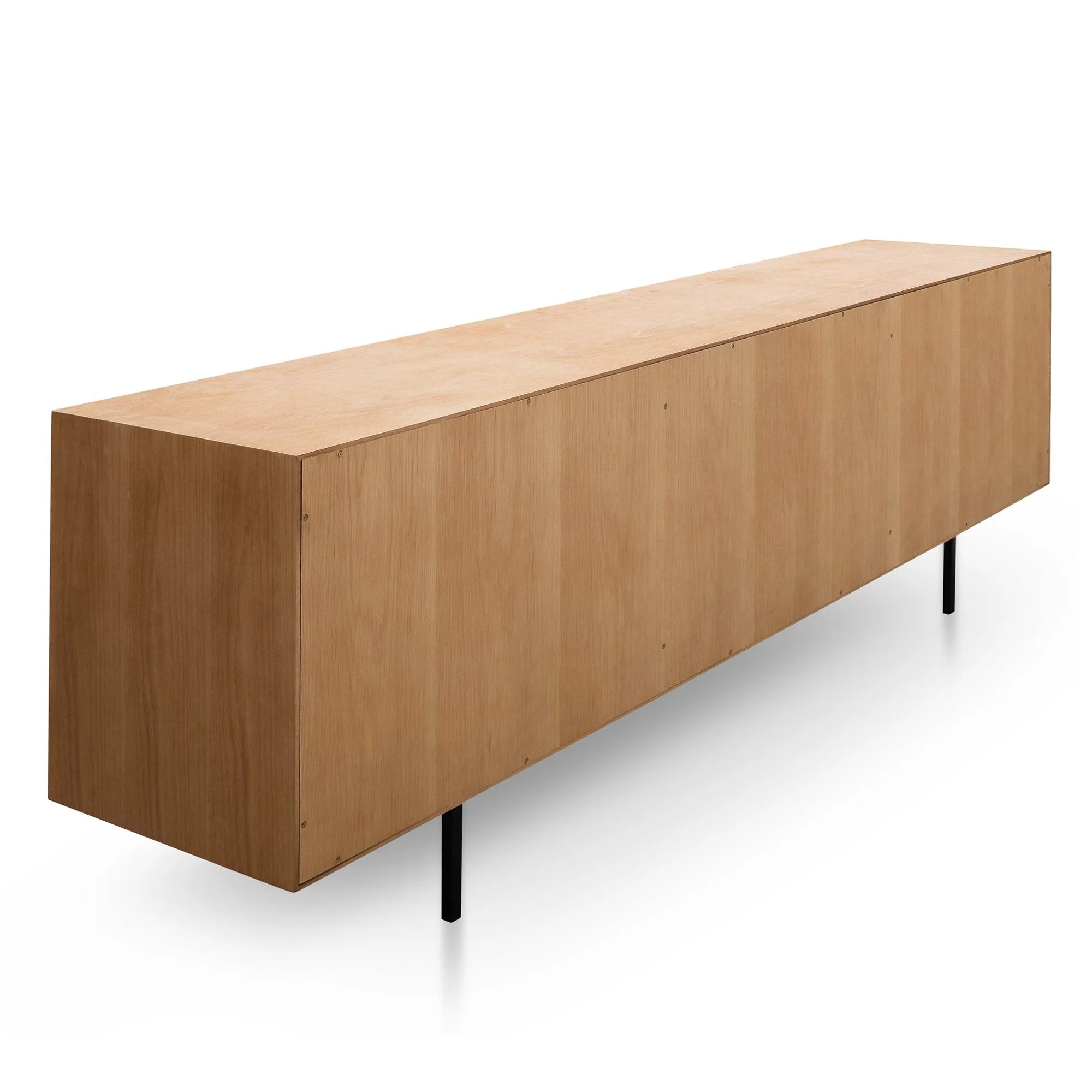 Ex Display - Bolton 2.2m Wooden TV Unit - Natural - Image 3