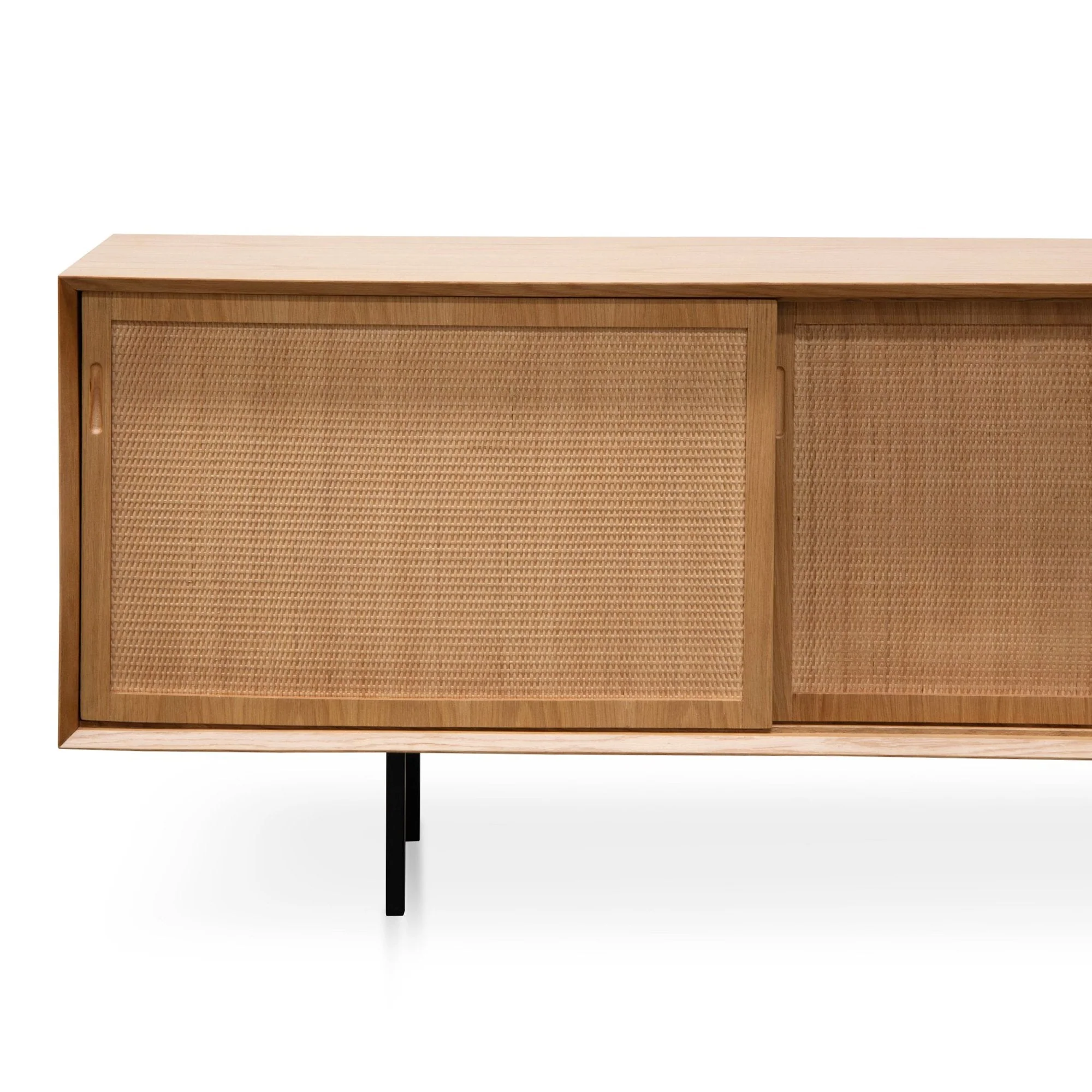 Ex Display - Bolton 2.2m Wooden TV Unit - Natural - Image 5