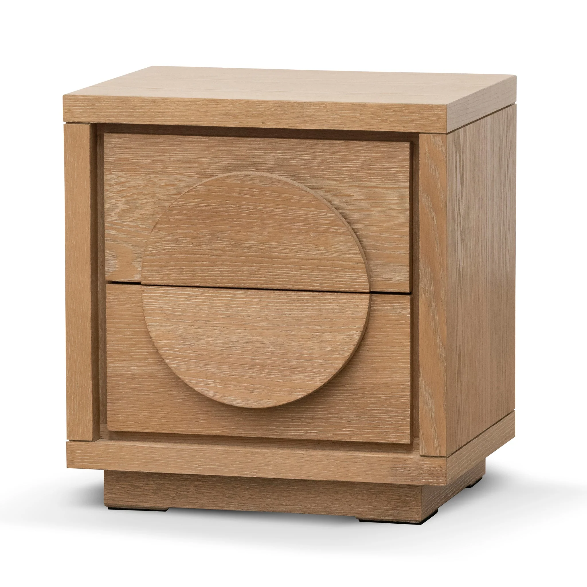 Ex Display - Bonnie Bedside Table - Dusty Oak - Image 2