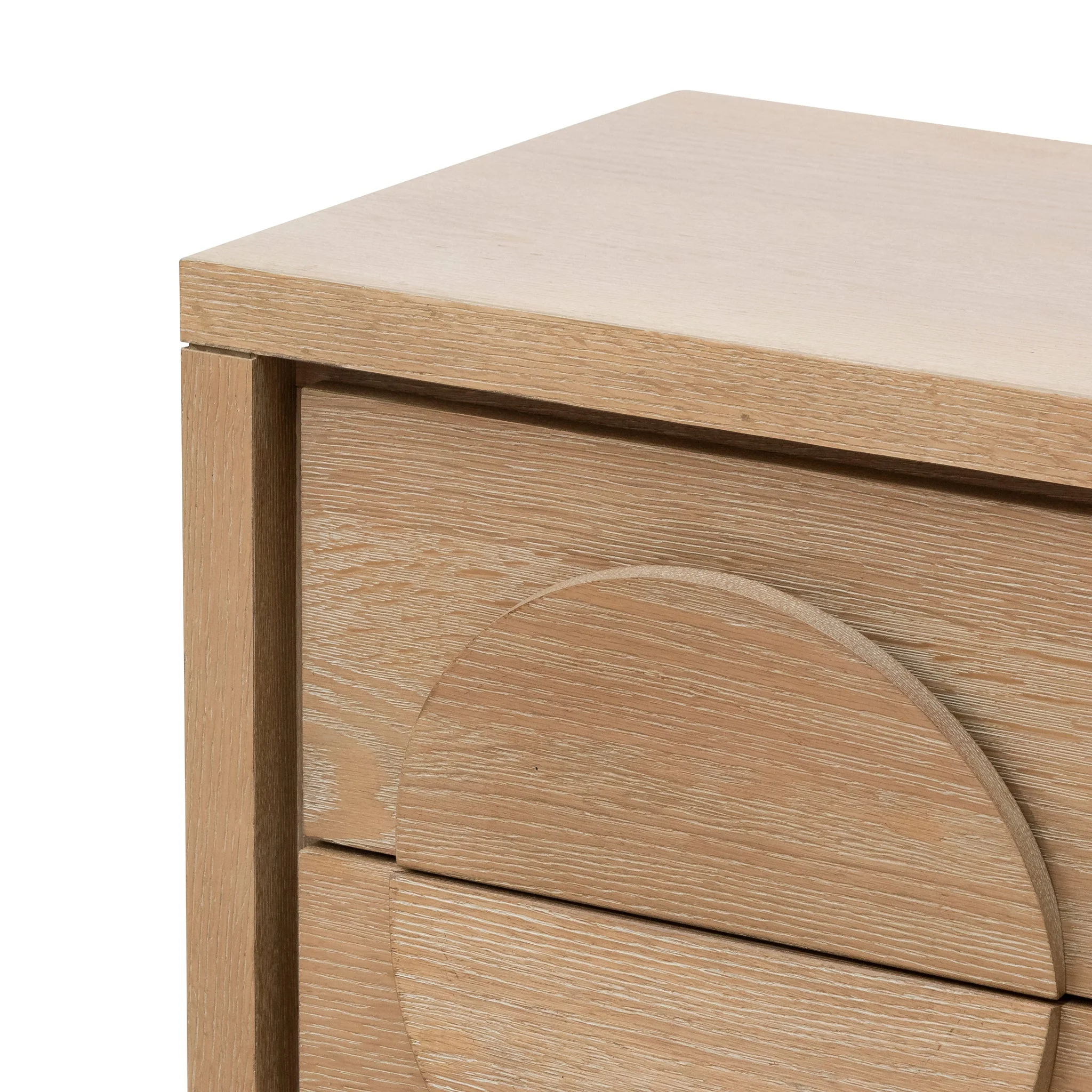 Ex Display - Bonnie Bedside Table - Dusty Oak - Image 8