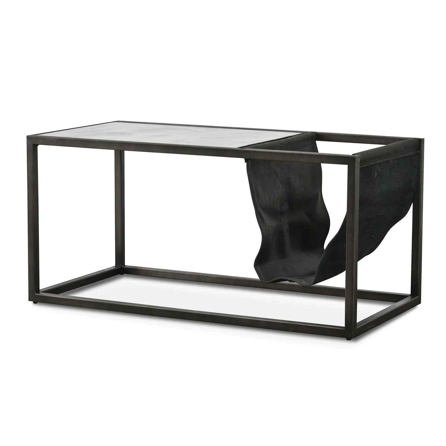 Ex Display - Brandon 80cm White Marble Coffee Table - Image 15