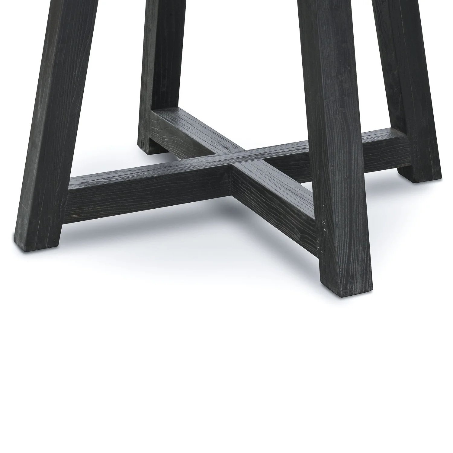 Ex Display - Carlson 130cm Black Marble Dining Table with Glass Top - Image 2