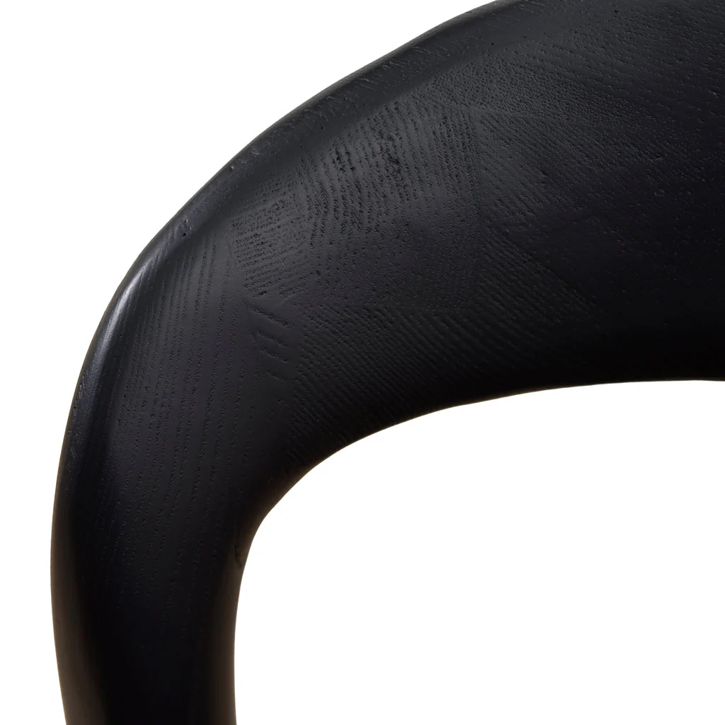 Ex Display - Caspar 65cm Bar Stool - Full Black - single - Image 14