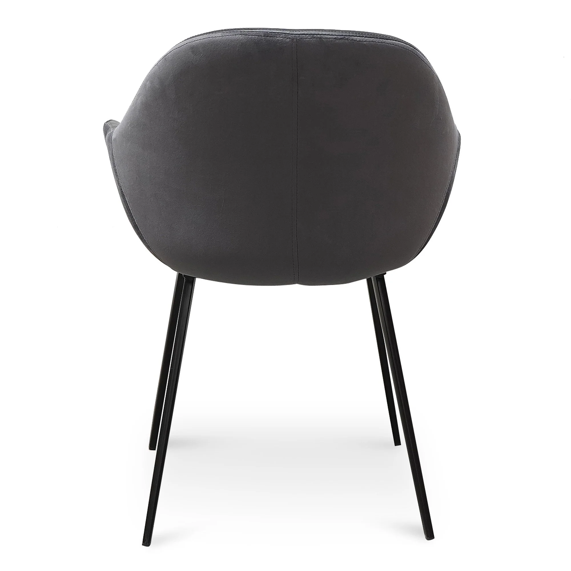 Ex Display - Cody Dining Chair - Antique Black and Charcoal Velvet - Image 24