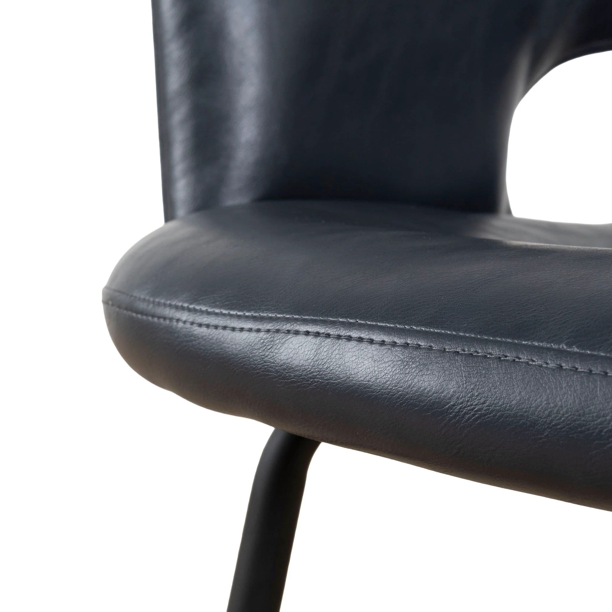 Ex Display - Dalca Dining Chair - Full Black - Image 10