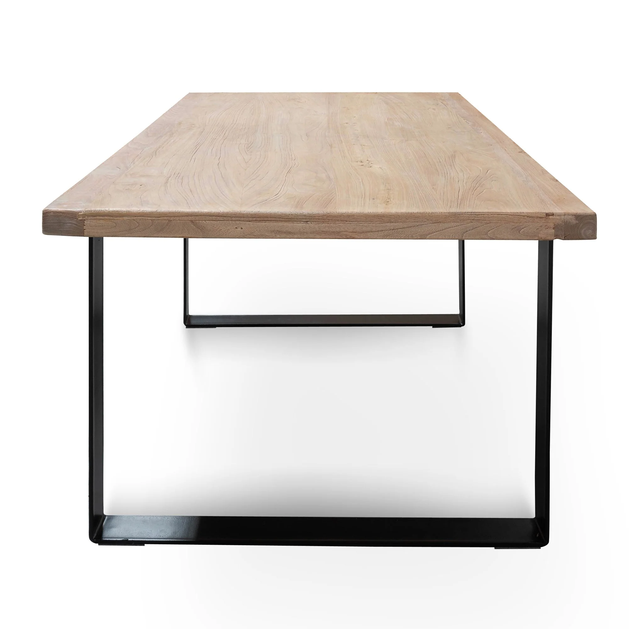 Ex Display - Dalton Reclaimed Wood 1.98m Dining Table - Rustic Natural - Image 27