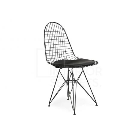 Ex Display - DKR Wire Chair - Black Frame - Image 3