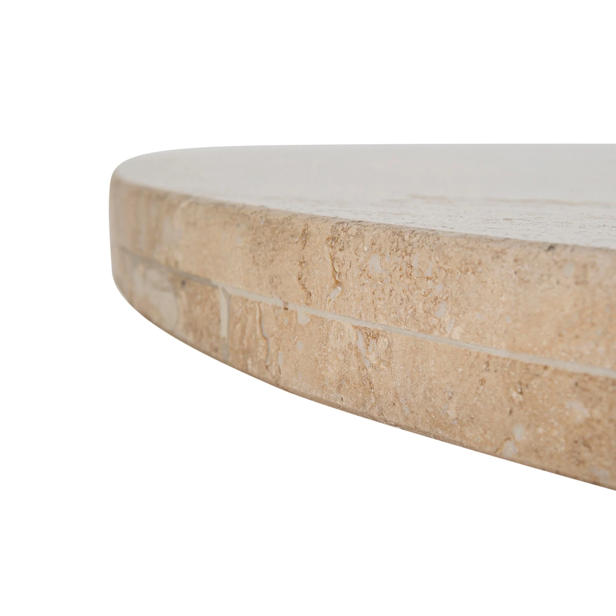 Ex Display - Edvard 2.8m Travertine Dining Table - Natural - Image 15