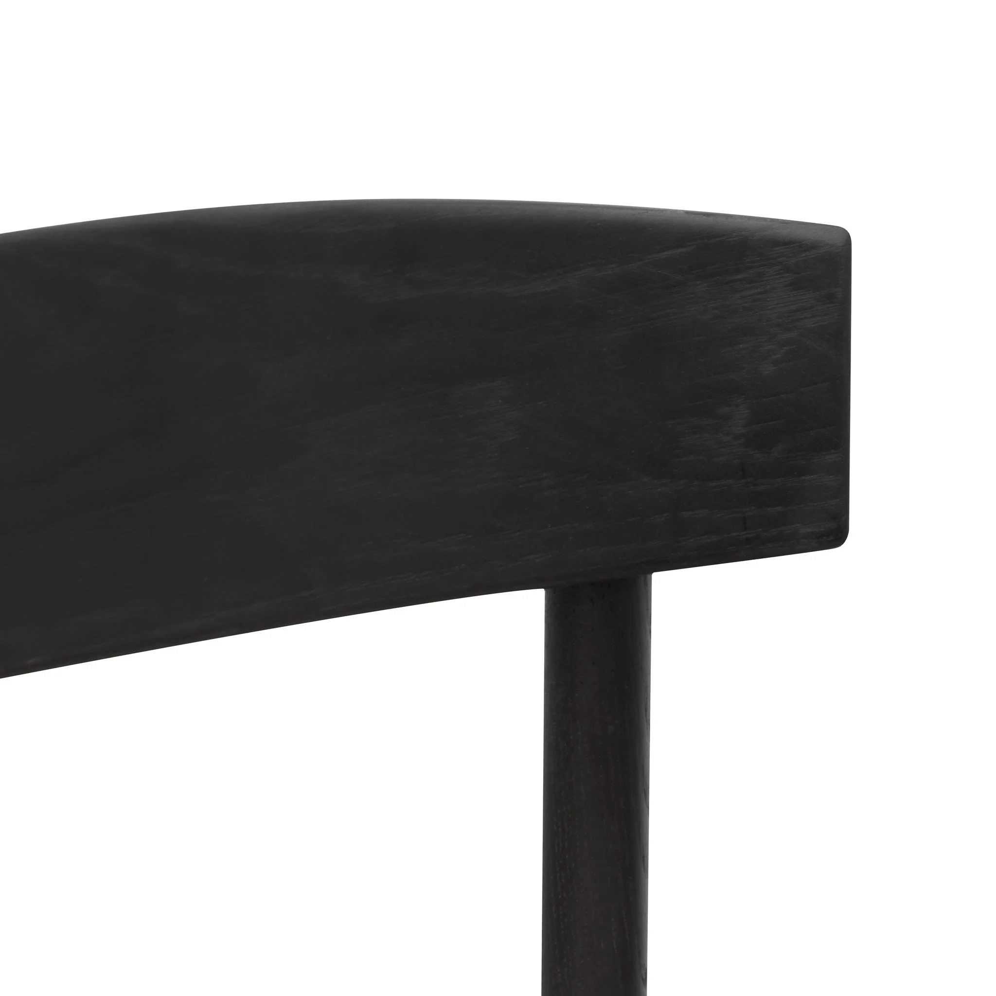 Ex Display - Erika Rattan Black Dining Chair - Natural Seat - Image 28
