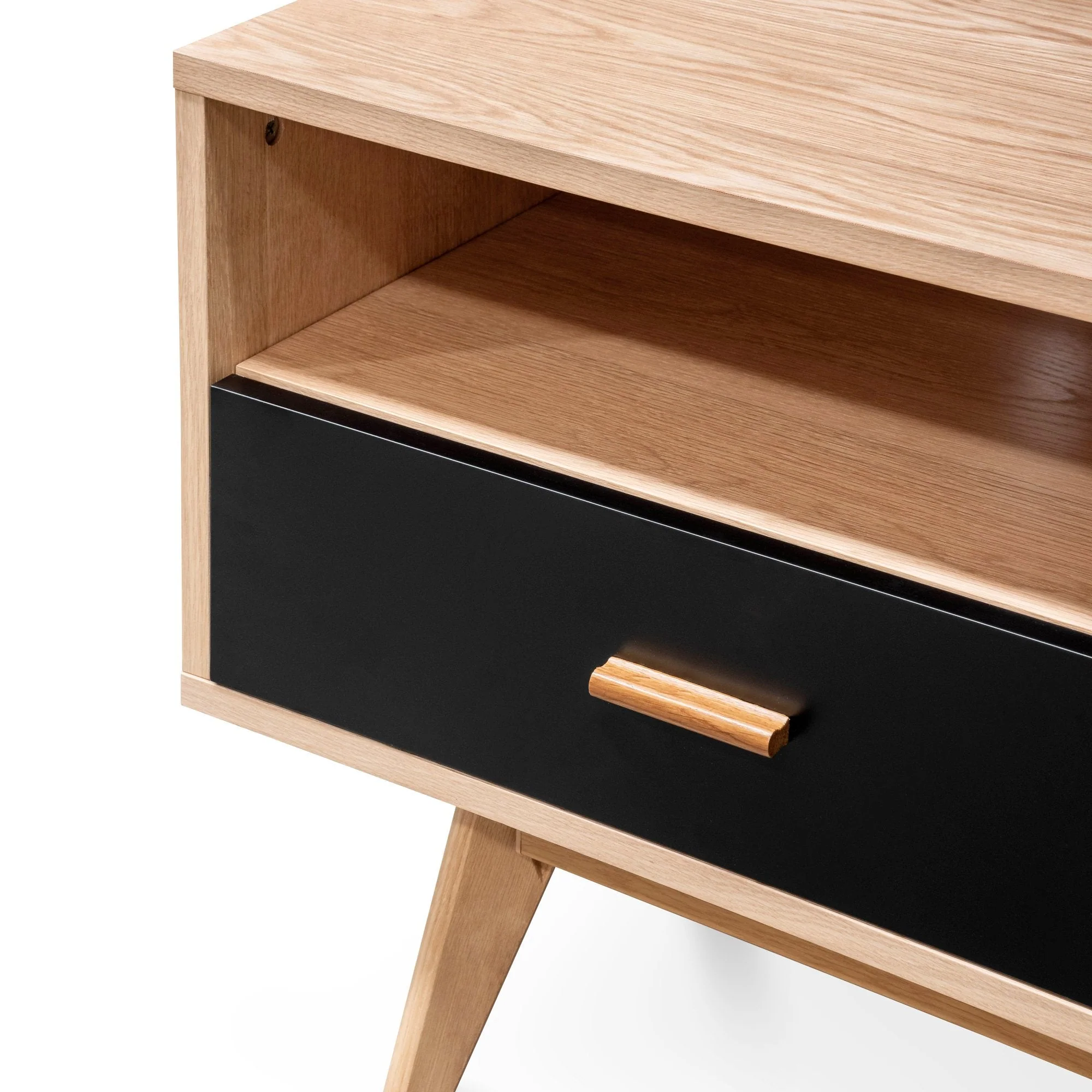 Ex Display - Jerald 180cm Wooden TV Entertainment Unit - Natural - Image 11