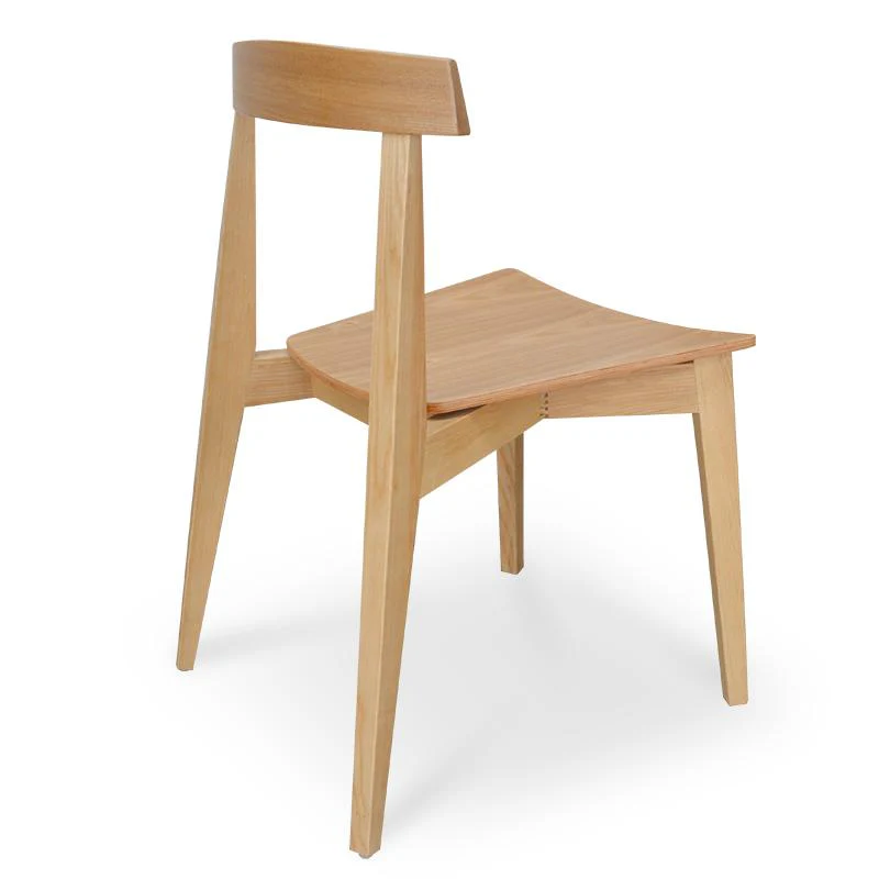 Ex Display - Jira Wood Dining Chair - Natural - Image 8