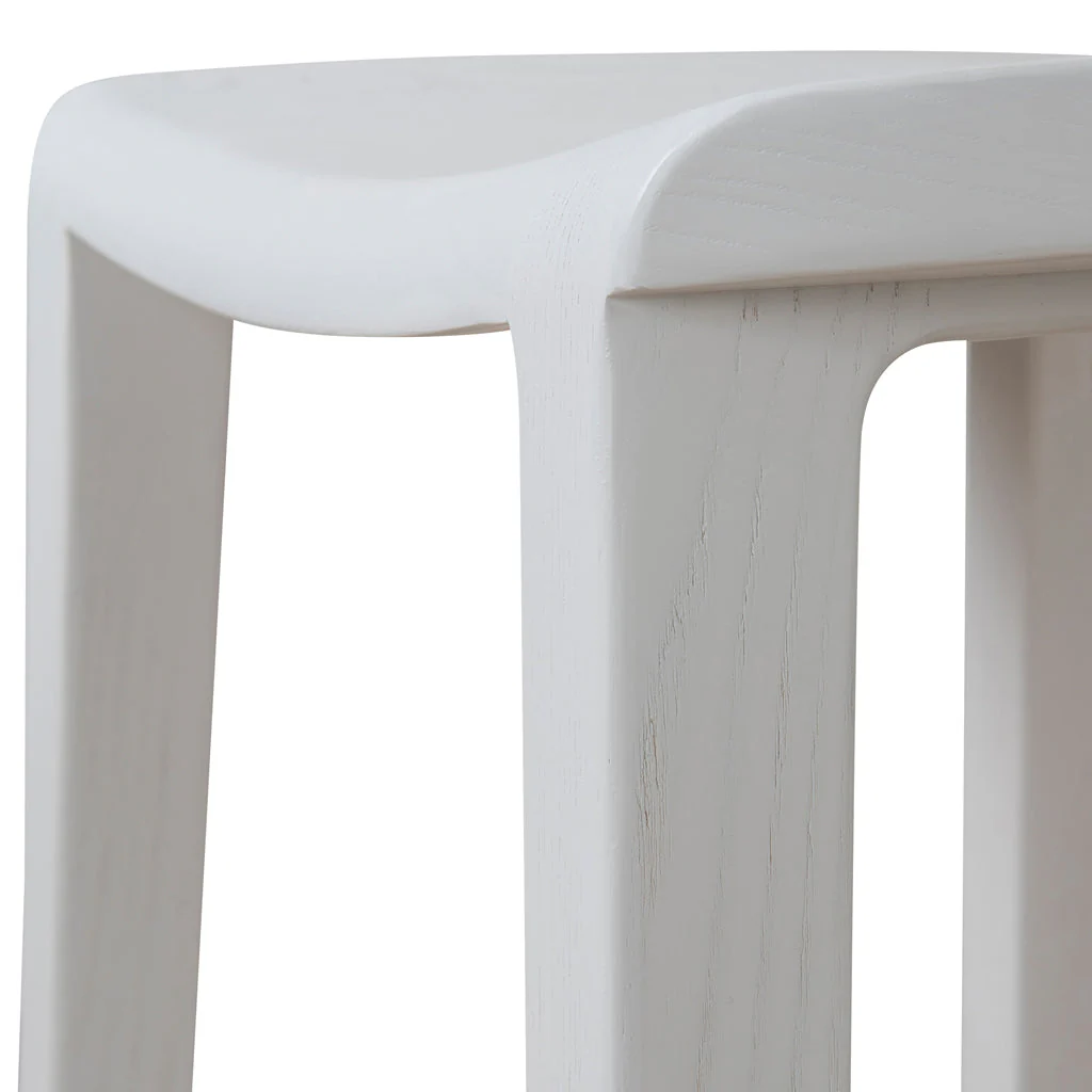 Ex Display - Judy 62cm Bar Stool - White - Image 7
