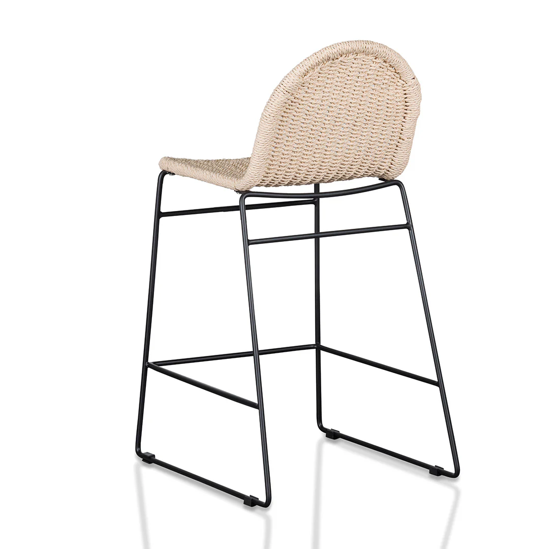 Ex Display - Kelton 65cm Rattan Barstool - Natural Seat - Image 23
