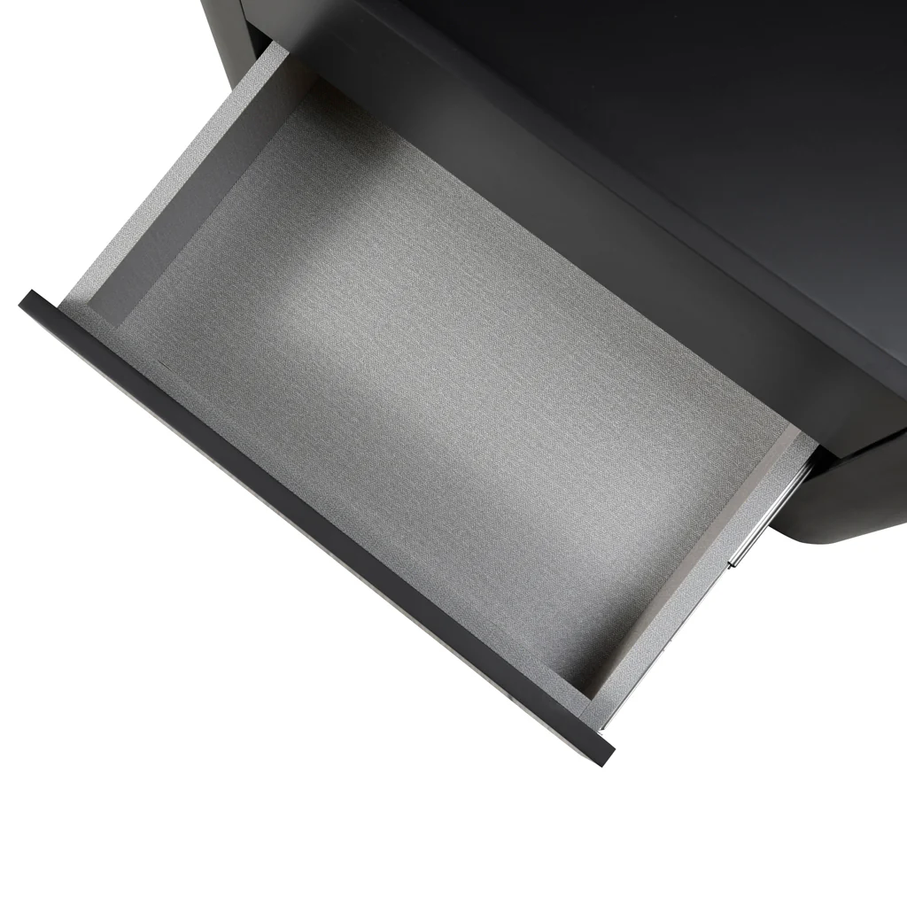 Ex Display - Latonya Bedside Table - Matte Black - Image 29