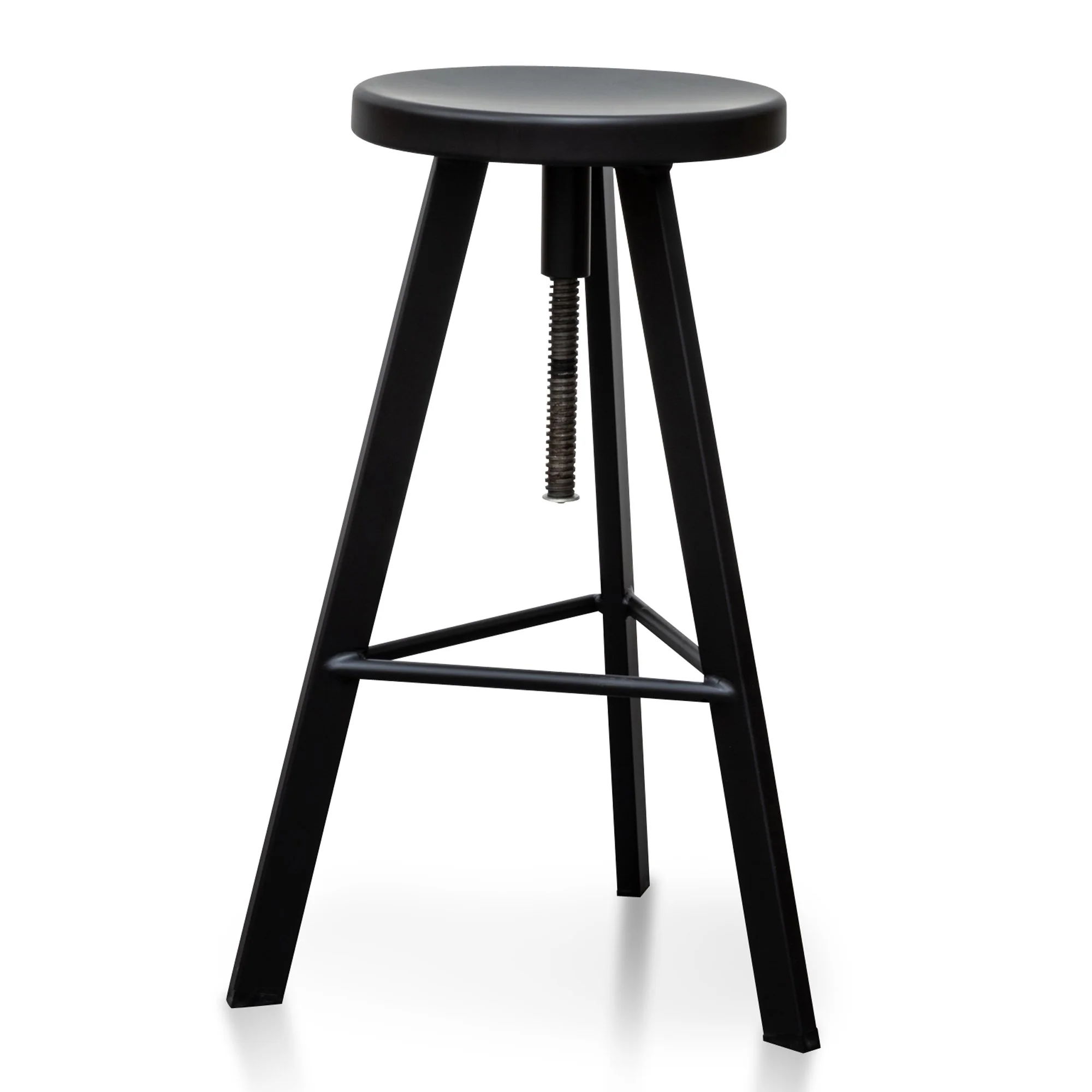 Marcia Steel Bar Stool - Black