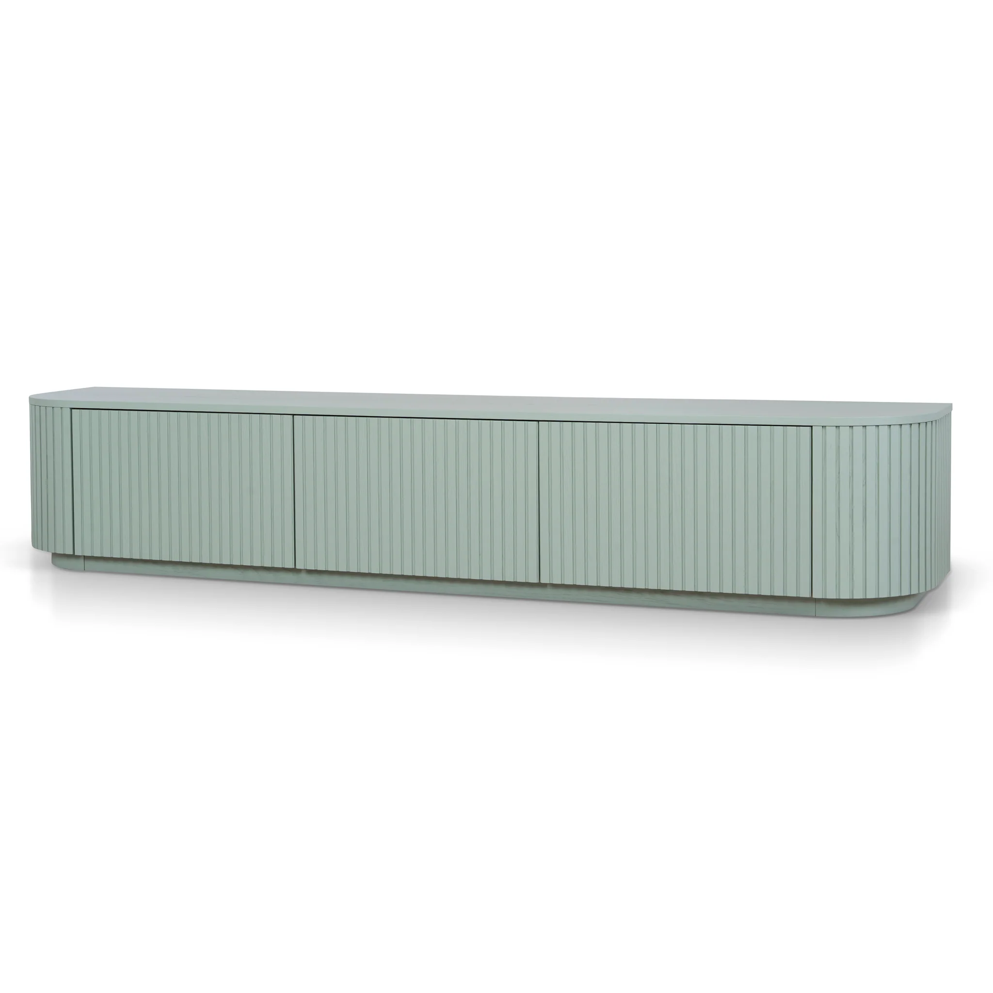 Ex Display - Marty 2.4m Entertainment TV Unit - Sage Green
